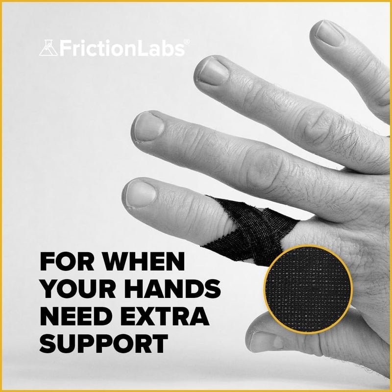 Friction Labs Store Athletic Finger Tape - Rock Climbing Tape for Skin Protection - 1.5” Zinc Oxide Tape - Protective Sports Tape - Easy Tear, Strong Stick - Recyclable Packaging - 10 Yards - Image 3
